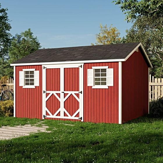 Bring timeless utility and classic design to your backyard with the Classic Workshop Shed. + FREE shipping.