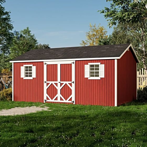 Bring timeless utility and classic design to your backyard with the Classic Workshop Shed. + FREE shipping.