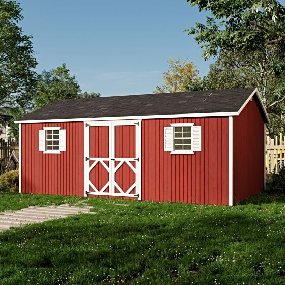 Bring timeless utility and classic design to your backyard with the Classic Workshop Shed. + FREE shipping.