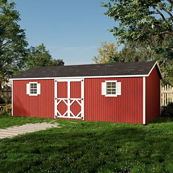 Bring timeless utility and classic design to your backyard with the Classic Workshop Shed. + FREE shipping.