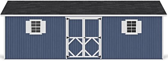 Introducing the Little Cottage Co. 12x24 Classic Workshop Wood Shed Kit.