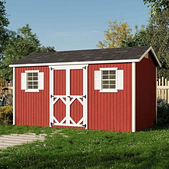 Bring timeless utility and classic design to your backyard with the Classic Workshop Shed. + FREE shipping.