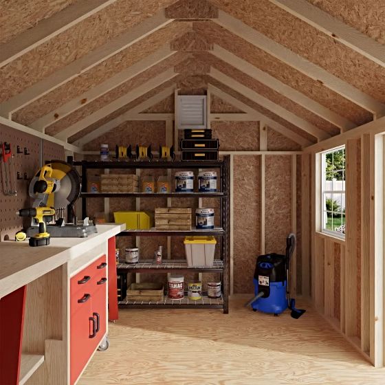 Roomy Interior Built for Storage and Organization