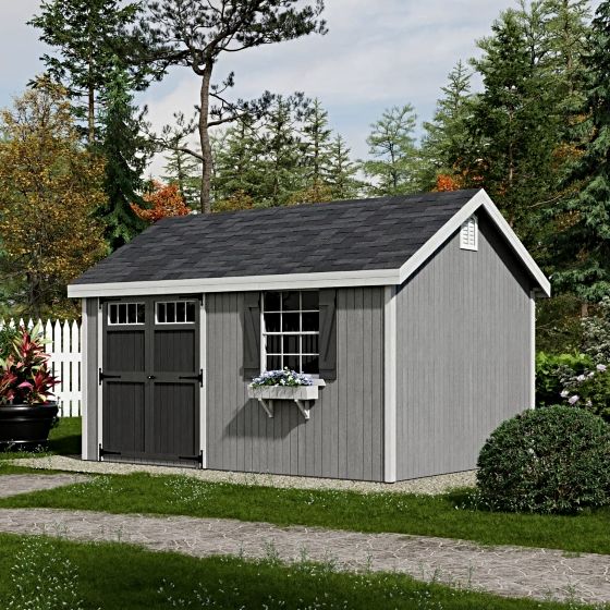 Bring classic colonial charm to your backyard with the Pinehurst Shed. + FREE shipping.