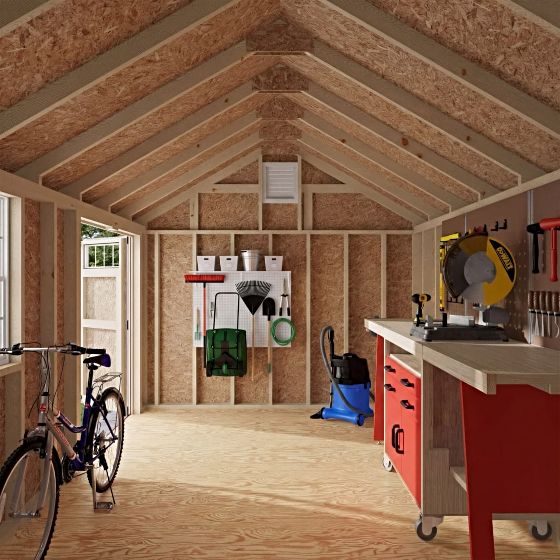 Roomy Interior Built for Storage and Organization