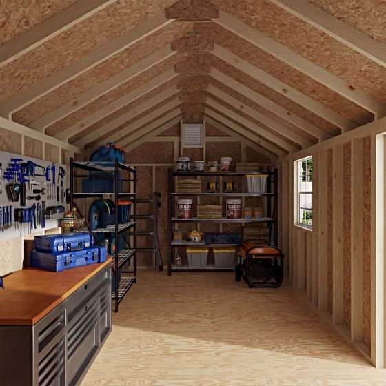 Roomy Interior Built for Storage and Organization