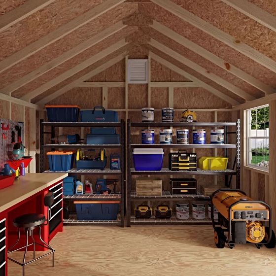 Roomy Interior Built for Storage and Organization