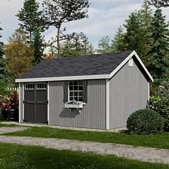 Bring classic colonial charm to your backyard with the Pinehurst Shed. + FREE shipping.
