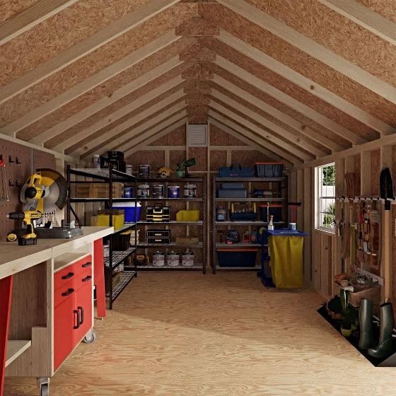Roomy Interior Built for Storage and Organization