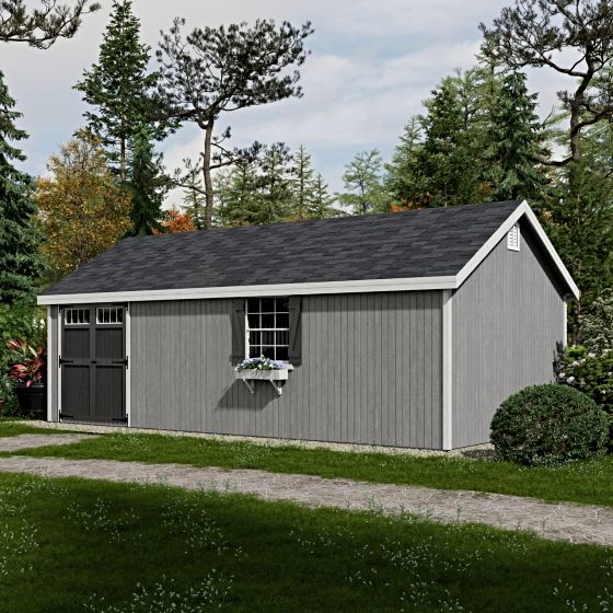 Bring classic colonial charm to your backyard with the Pinehurst Shed. + FREE shipping.