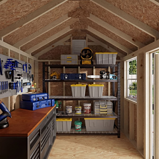 Roomy Interior Built for Storage and Organization
