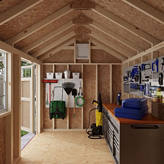 Roomy Interior Built for Storage and Organization