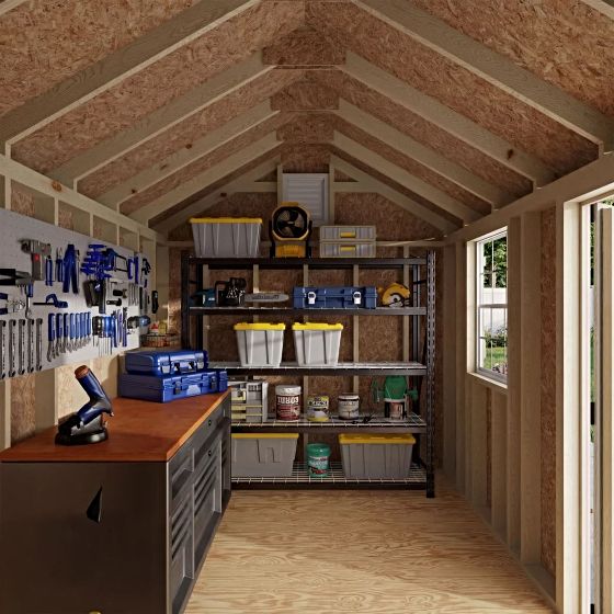 Roomy Interior Built for Storage and Organization