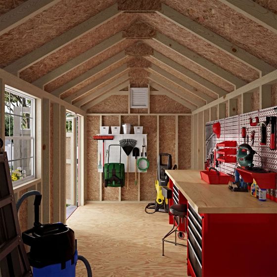 Roomy Interior Built for Storage and Organization