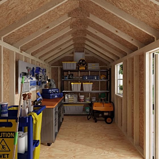 Roomy Interior Built for Storage and Organization