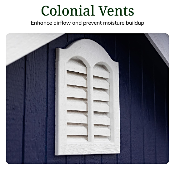 Gable Vents for Enhanced Ventilation & Moisture Control