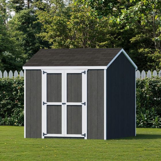 Bring Practical Storage to Your Backyard with Little Cottage Co. Value Gable Shed with Side Entry. + FREE shipping.