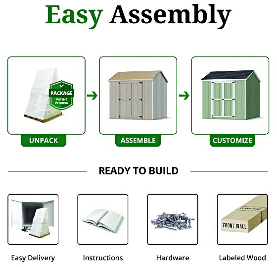 Precut Kit - Designed for Easy, Efficient Assembly