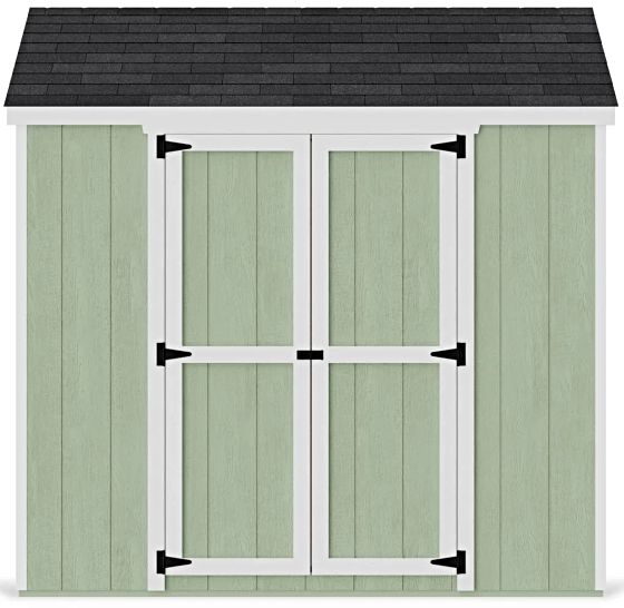 Introducing the Little Cottage Co. 8x8 Value Gable Shed Kit with Side Entry