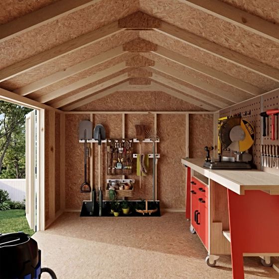 Spacious Interior Designed for Easy Storage & Organization