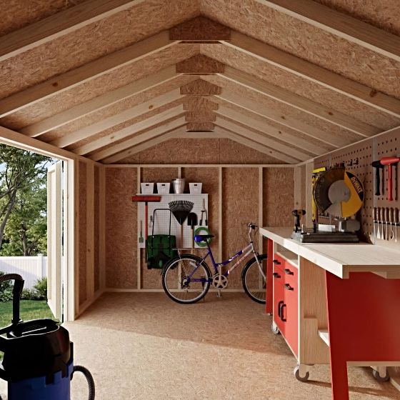 Spacious Interior Designed for Easy Storage & Organization