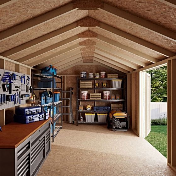 Spacious Interior Designed for Easy Storage & Organization