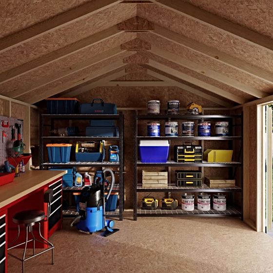 Spacious Interior Designed for Easy Storage & Organization