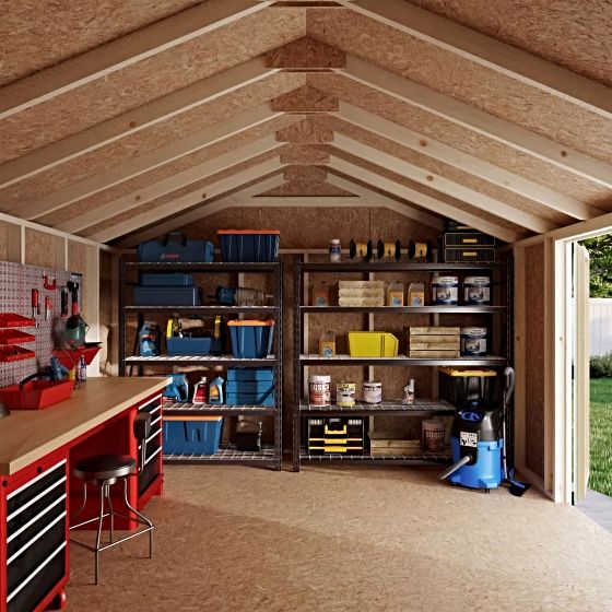 Spacious Interior Designed for Easy Storage & Organization
