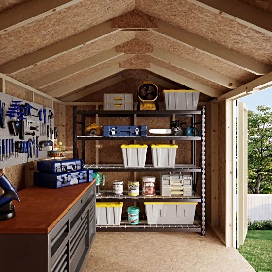 Spacious Interior Designed for Easy Storage & Organization