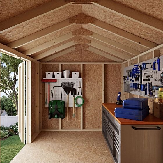 Spacious Interior Designed for Easy Storage & Organization