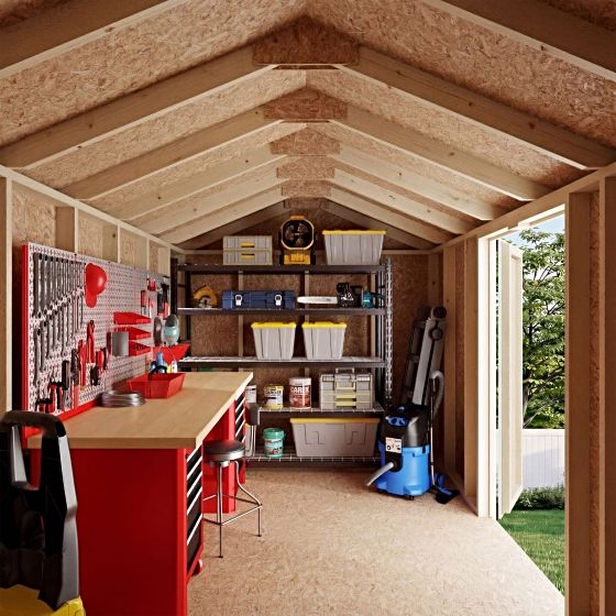 Spacious Interior Designed for Easy Storage & Organization
