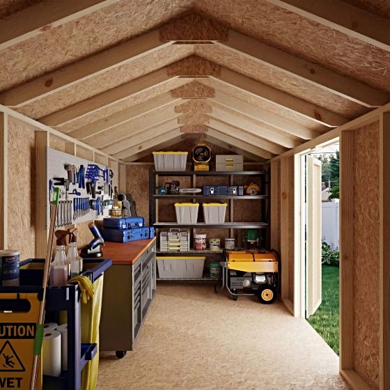 Spacious Interior Designed for Easy Storage & Organization