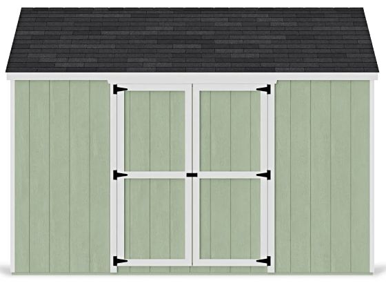 Introducing the Little Cottage Co. 12x12 Value Gable Shed Kit with Side Entry