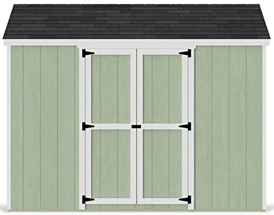 Introducing the Little Cottage Co. 8x10 Value Gable Shed Kit with Side Entry