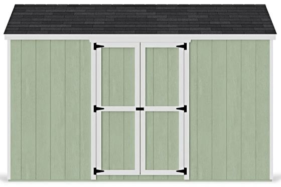 Introducing the Little Cottage Co. 8x12 Value Gable Shed Kit with Side Entry