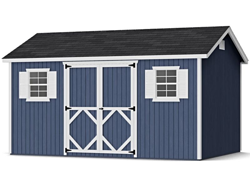 Little Cottage Co. 10x14 Classic Workshop Wood Shed Kit