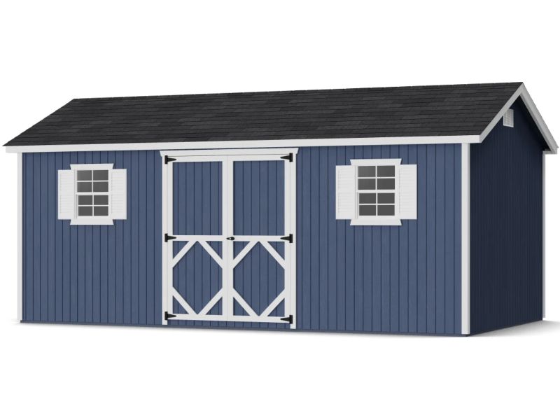 Little Cottage Co. 10x18 Classic Workshop Wood Shed Kit