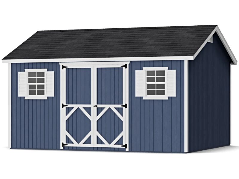 Little Cottage Co. 12x14 Classic Workshop Wood Shed Kit