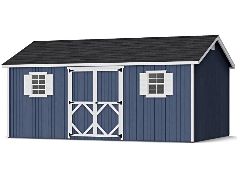 Little Cottage Co. 12x18 Classic Workshop Wood Shed Kit