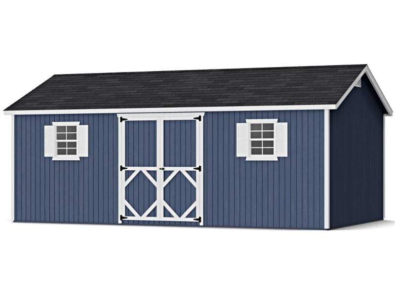 Little Cottage Co. 12x20 Classic Workshop Wood Shed Kit