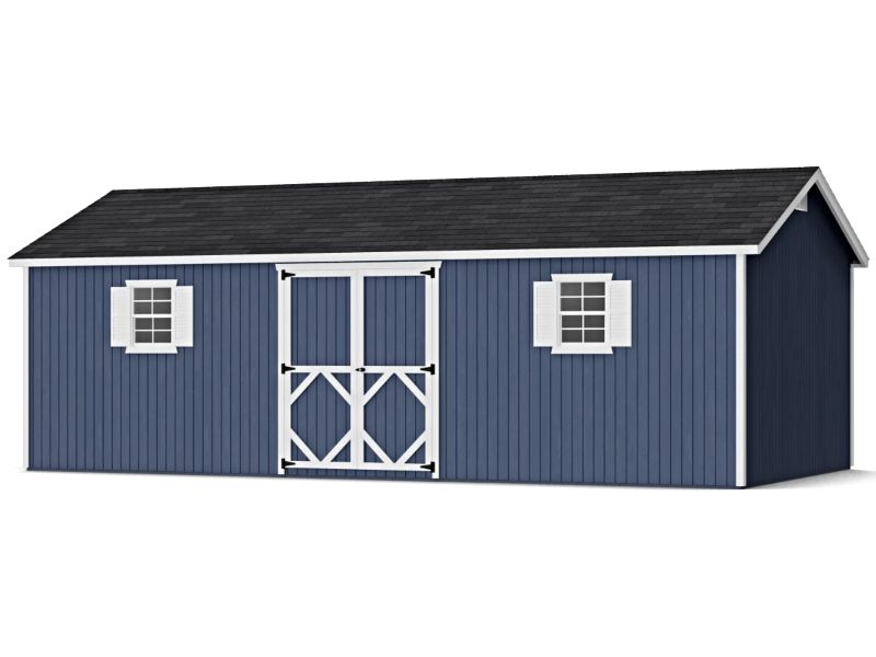 Little Cottage Co. 12x24 Classic Workshop Wood Shed Kit