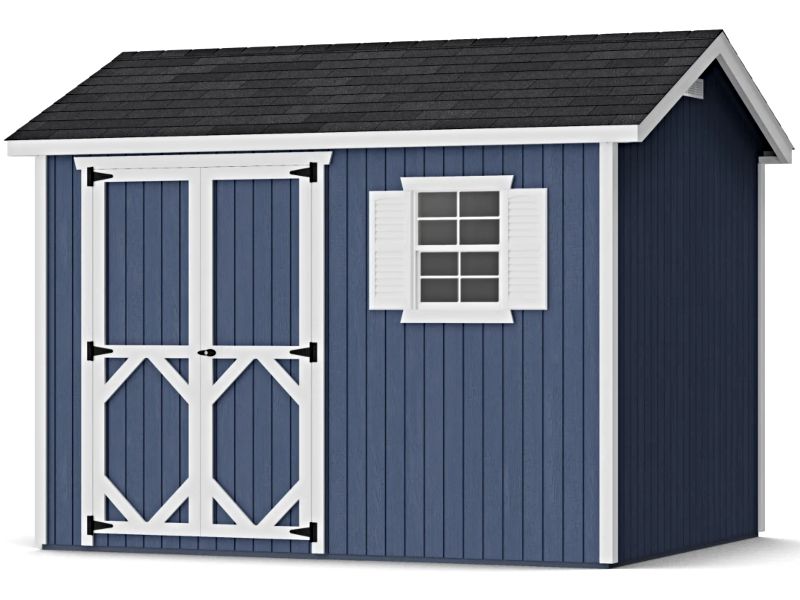 Little Cottage Co. 8x10 Classic Workshop Wood Shed Kit