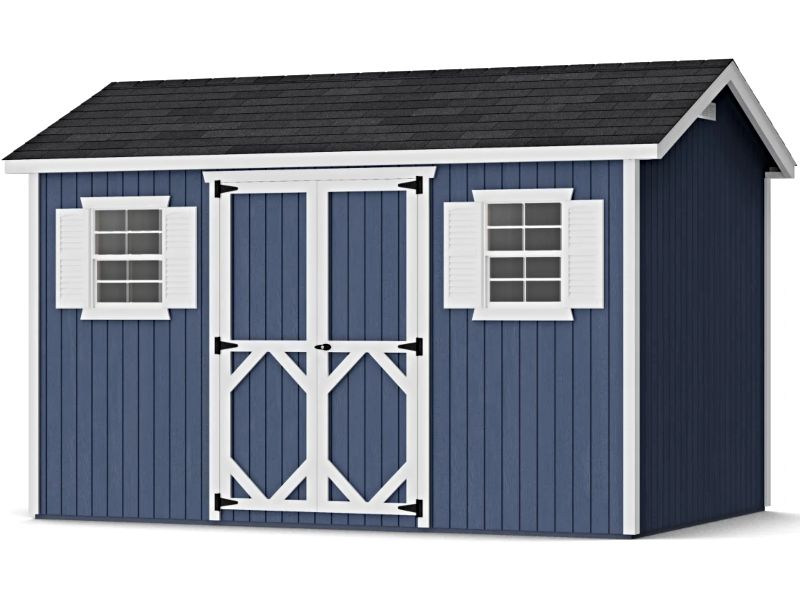 Little Cottage Co. 8x12 Classic Workshop Wood Shed Kit