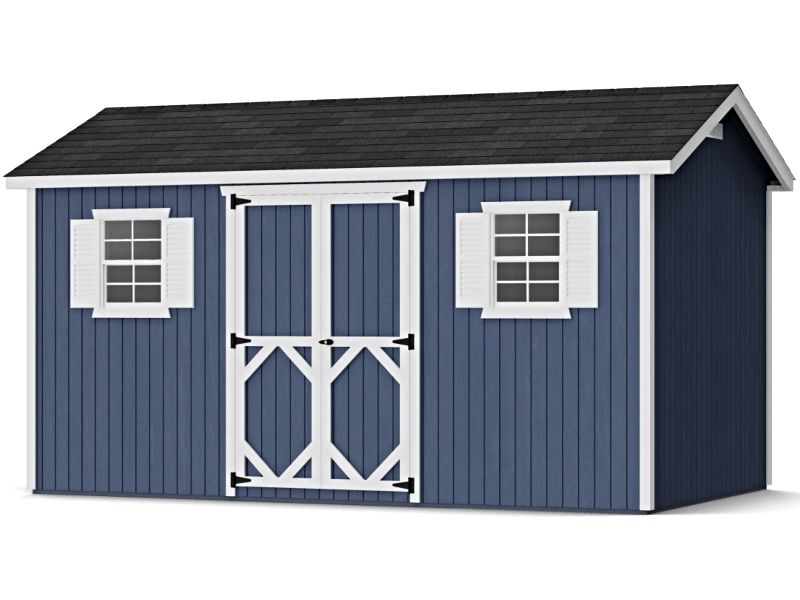 Little Cottage Co. 8x14 Classic Workshop Wood Shed Kit