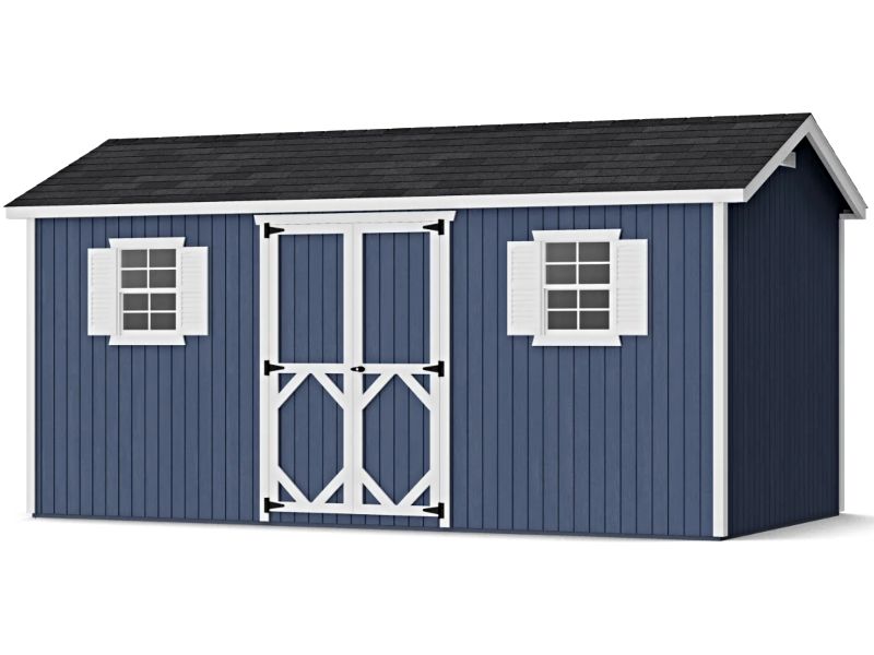 Little Cottage Co. 8x16 Classic Workshop Wood Shed Kit