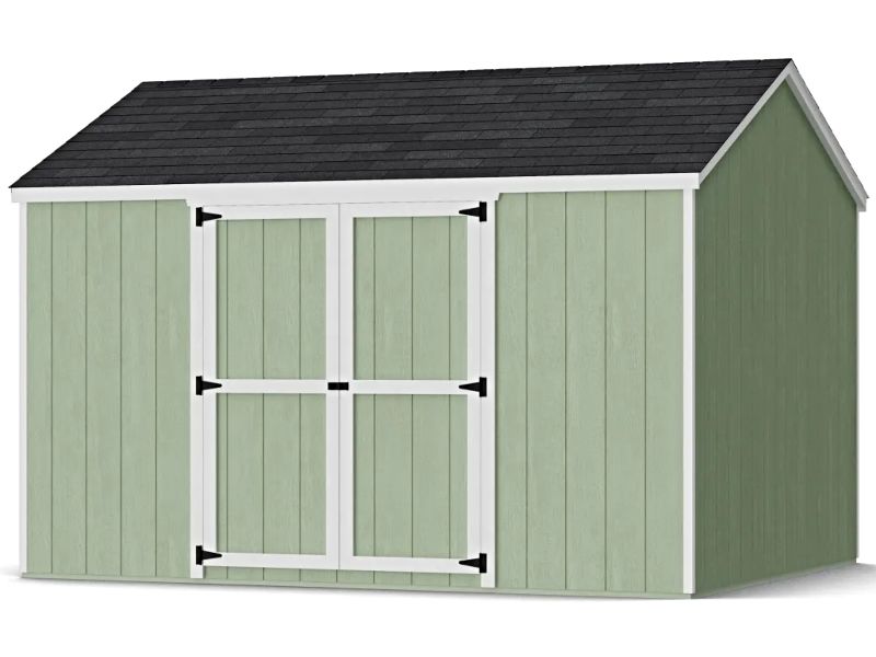 Little Cottage Co. 10x12 Value Gable Shed Kit w/ Side Entry