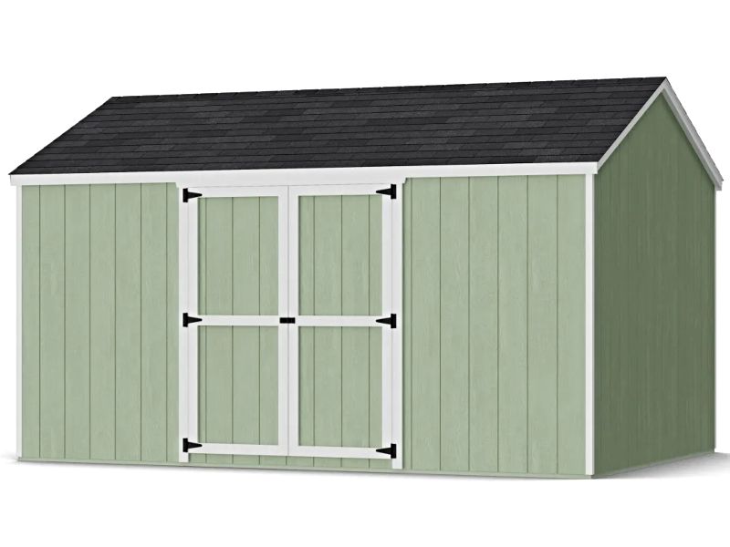 Little Cottage Co. 10x14 Value Gable Shed Kit w/ Side Entry