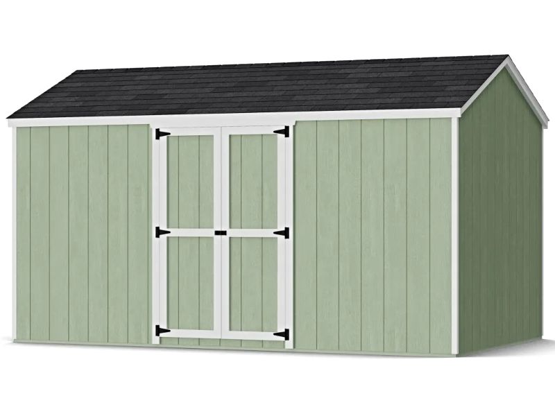 Little Cottage Co. 8x14 Value Gable Shed Kit w/ Side Entry