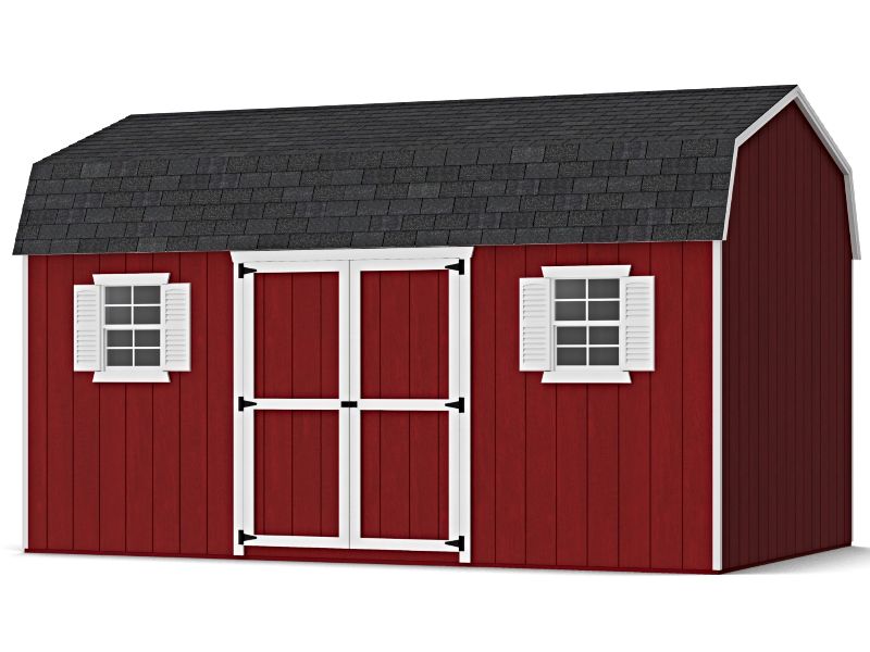 Little Cottage Co. 10x16 Value Workshop Barn Shed Kit
