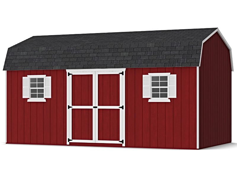Little Cottage Co. 10x18 Value Workshop Barn Shed Kit